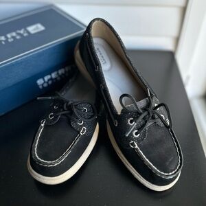 Sperry Women's Black Loafers